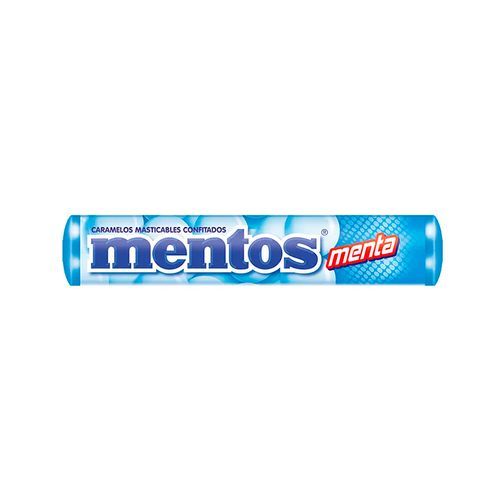 Caramelos Masticables Mentos Confitados Sabor Menta 29g