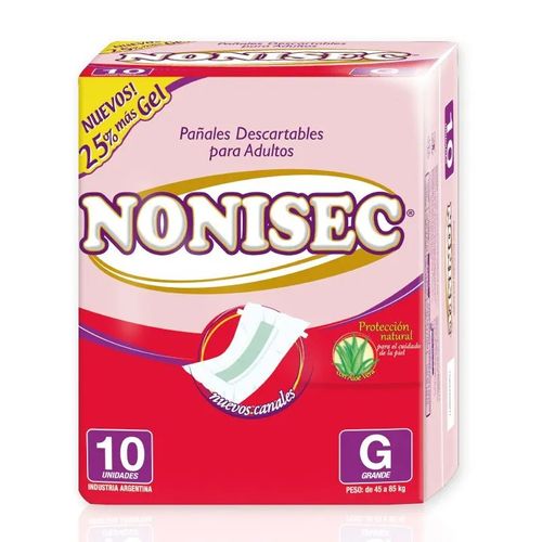 Nonisec Pañales para Adultos Grandes