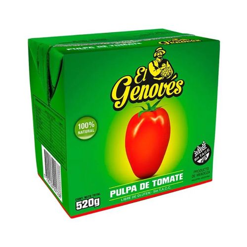 Pulpa De Tomate El Genoves 520g