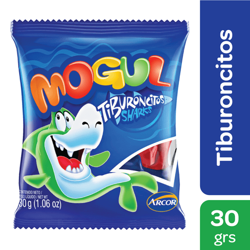 Gomitas Mogul Tiburoncitos 30g