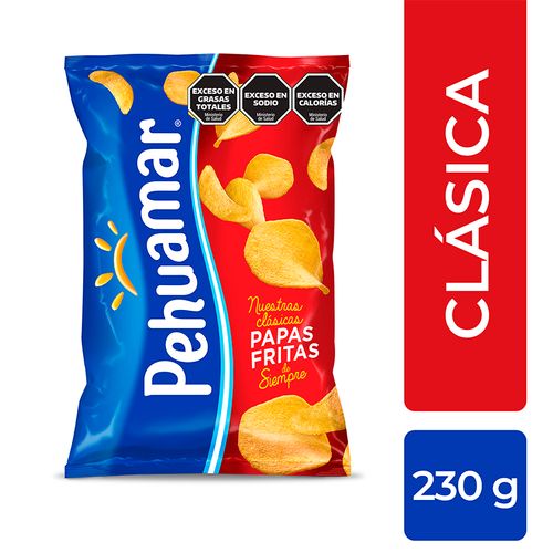 Papas Fritas Pehuamar Clásicas 230g