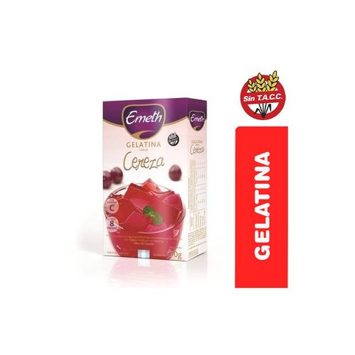 Gelatina De Cereza Emeth 70g