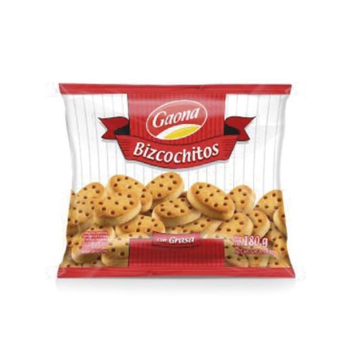 Bizcochitos Gaona Salados 180g