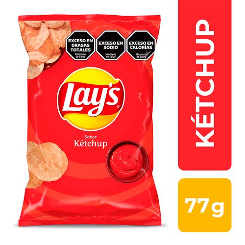Papas Fritas Lay's Ketchup 77g