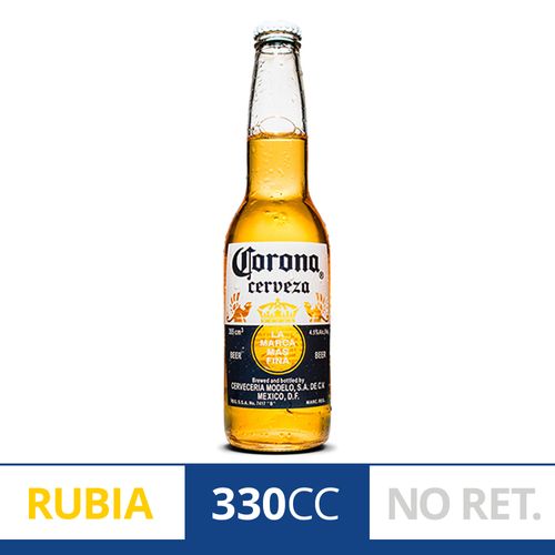 Cerveza Corona Rubia 330ml