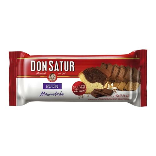 Budín Don Satur Marmolado 190g