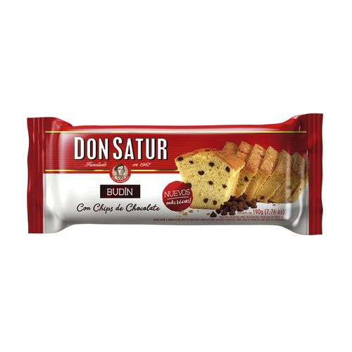 Budín Don Satur con Chips de Chocolate 190g