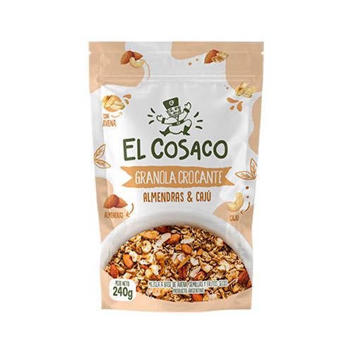 Granola El Cosaco Crocante de Almendras y Cajú 240g