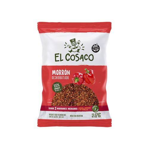 Morron Rojo Cosaco Deshidratado 64g