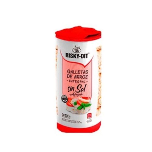 Galletas de Arroz Integral Risky-Dit S/Sal 100g