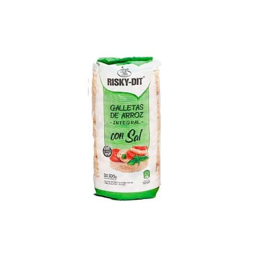 Galletas de Arroz Integral Risky-Dit C/Sal 100g