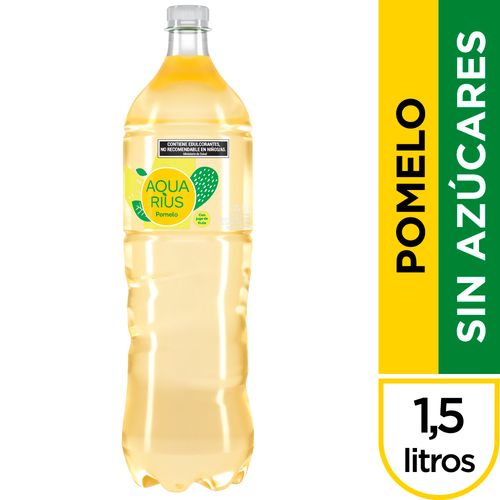 Agua Saborizada Aquarius Cero Pomelo 1.5L