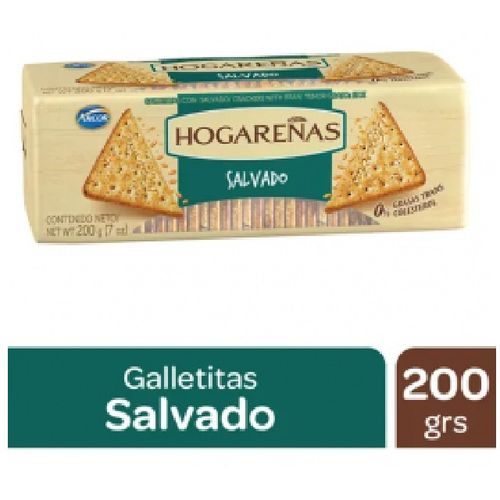 Galletitas Hogareñas De Salvado 200g