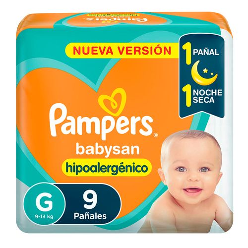 PAÑAL BABYSA PAMPERS