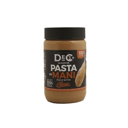 Pasta de Maní Dec Alimentos 100% Natural 350g