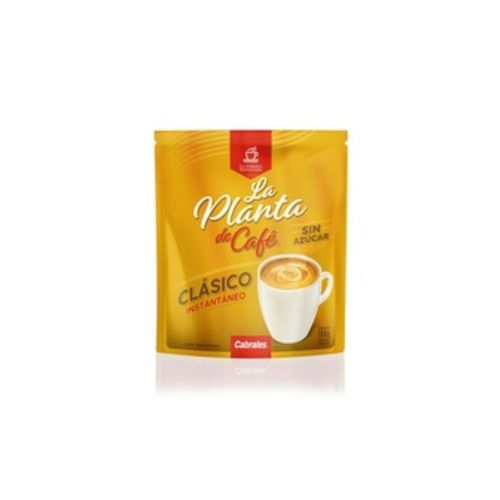 Café Cabrales La Planta de Café Instantáneo Clásico Sin Azúcar 160g