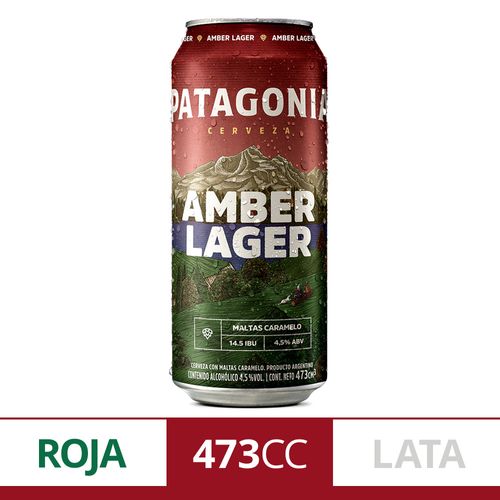 Cerveza Patagonia Amber Lager 473ml