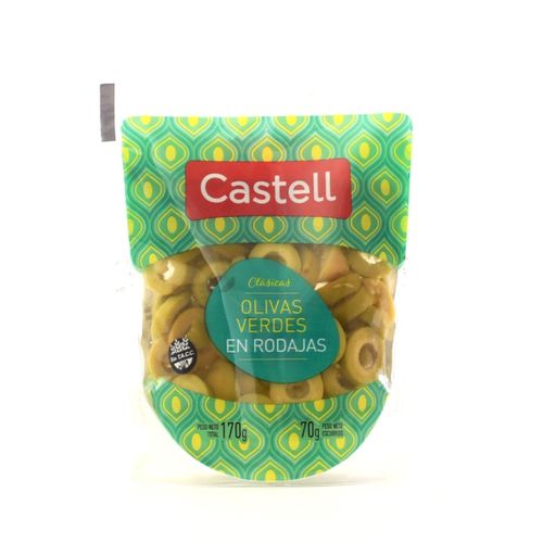 Aceitunas Castell Verdes En Rodajas 80g