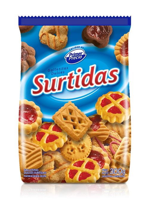 Galletitas Surtidas Primer Precio 300g