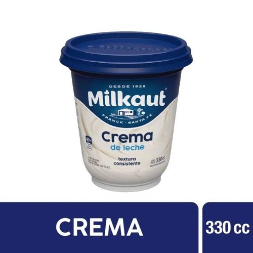 Crema De Leche Milkaut Pasteurizada 300g