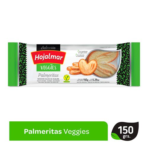 Palmeritas Hojalmar Veggies 150g