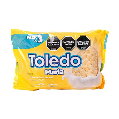 Galletitas Toledo María Pack x 3