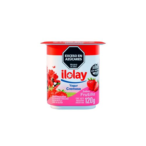 Yogur Ilolay Cremoso Frutilla 120g