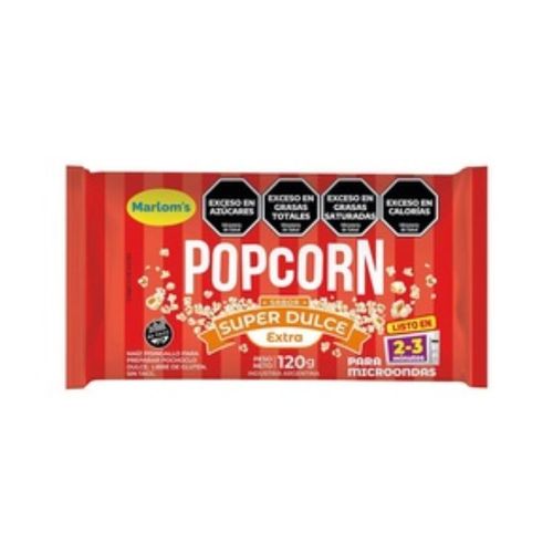Popcorn Marloms Super Dulce 120g