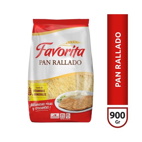 Pan Rallado Favorita Vitaminas 900g