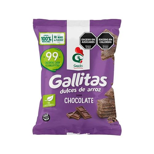Galletitas Gallo Snack Chocolate 100g