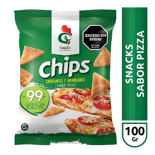 Chips Gallo Snack Sabor Pizza 100g