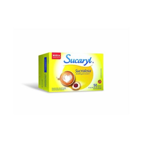 Edulcorante Sucaryl con Sucralosa en Sobres x 50u