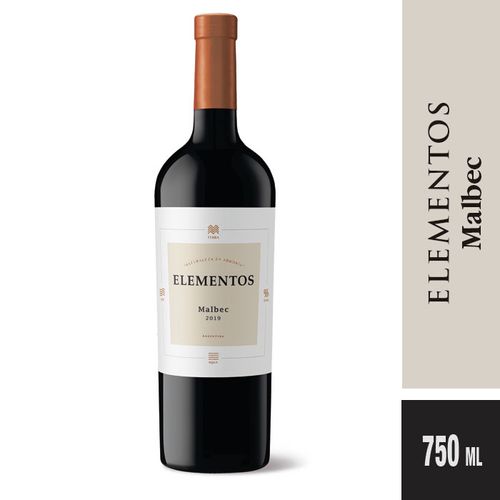 Vino Elementos Malbec 750ml