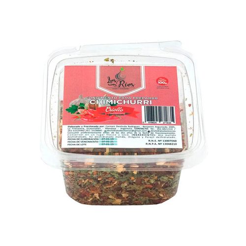 Chimichurri Criollo Deshidratado Los Rios x 100g