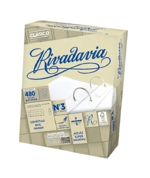 Repuesto Blanco Rayado N°3 Sin Banda