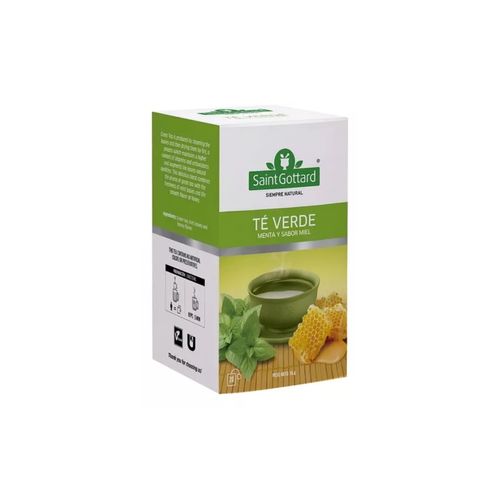 Té Verde Menta y Miel Saint Gottard x 10Un