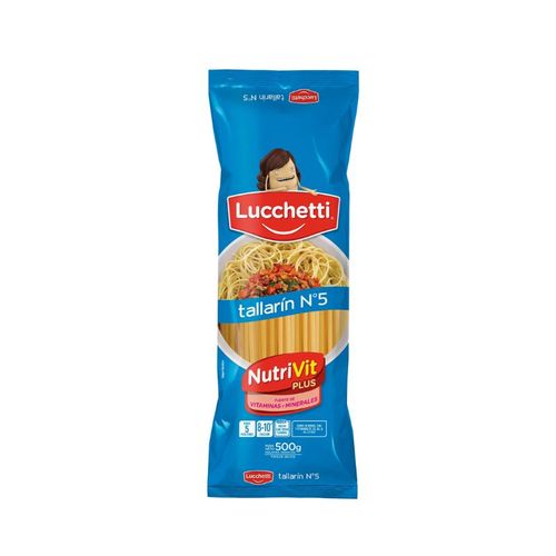 Fideos Lucchetti Tallarin N° 5 500g