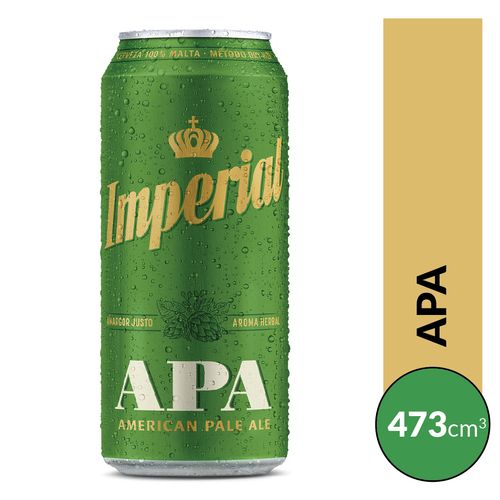 Cerveza Imperial Apa 473ml