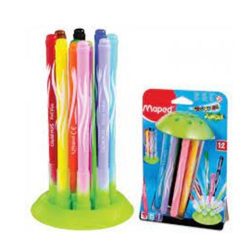 Marcadores Maped Jungle 12 Unidades