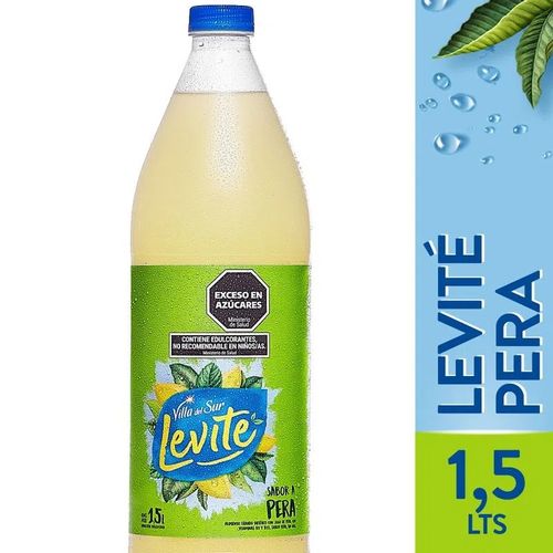 Agua Saborizada Levité Sin Gas Pera 1.5L
