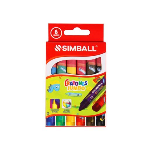 Crayones Jumbo Colores Surtidos