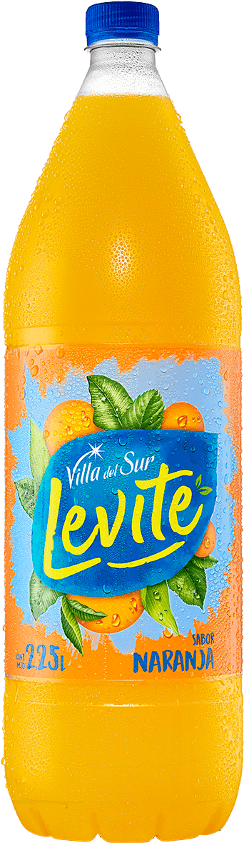 Agua Saborizada Levité Sin Gas Naranja 2.25L