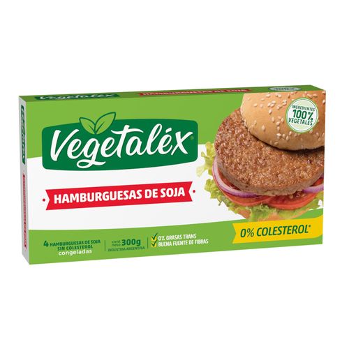 Hamburguesas de Soja Vegetalex x 2u