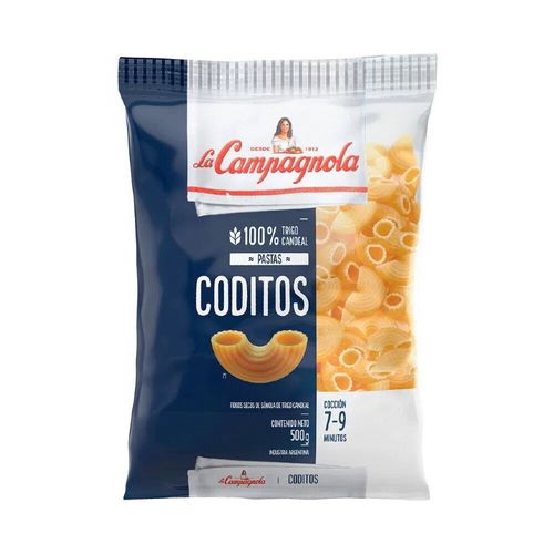 Fideos La Campagnola Coditos 500g