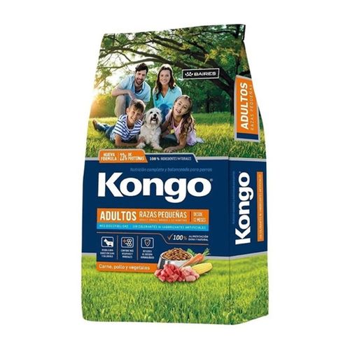 Alimento Kongo Perro Adulto Razas Pequeñas 8Kg