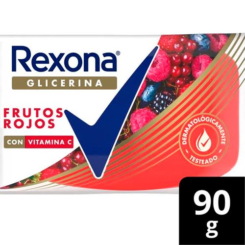 Jabón Glicerina Dermatológicamente Testeado Frutos Rojos