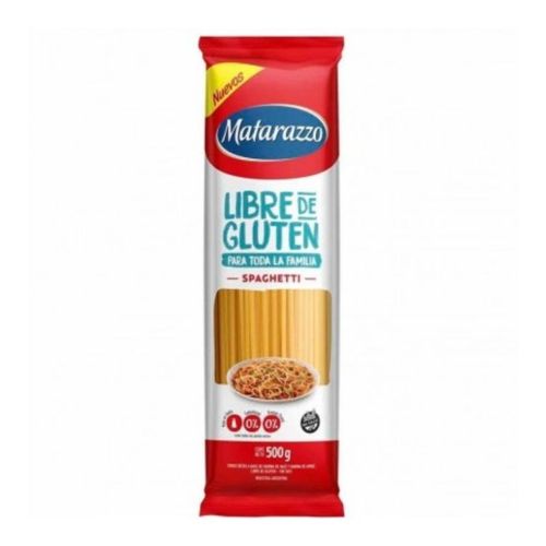 Fideos Matarazzo Spaghetti Libre de Gluten 500g