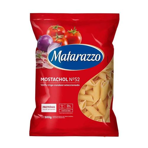 Fideo Matarazzo Mostachol N°52 500g
