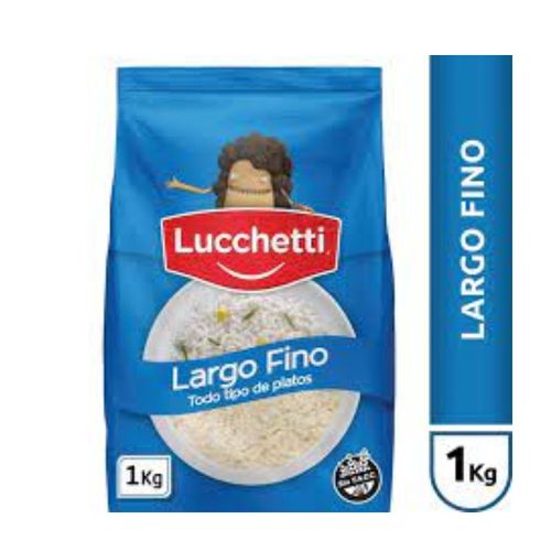 Arroz Lucchetti Largo Fino 1Kg