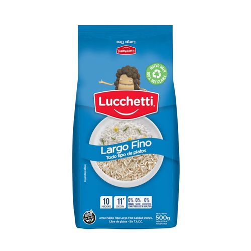 Arroz Lucchetti Largo Fino 500g